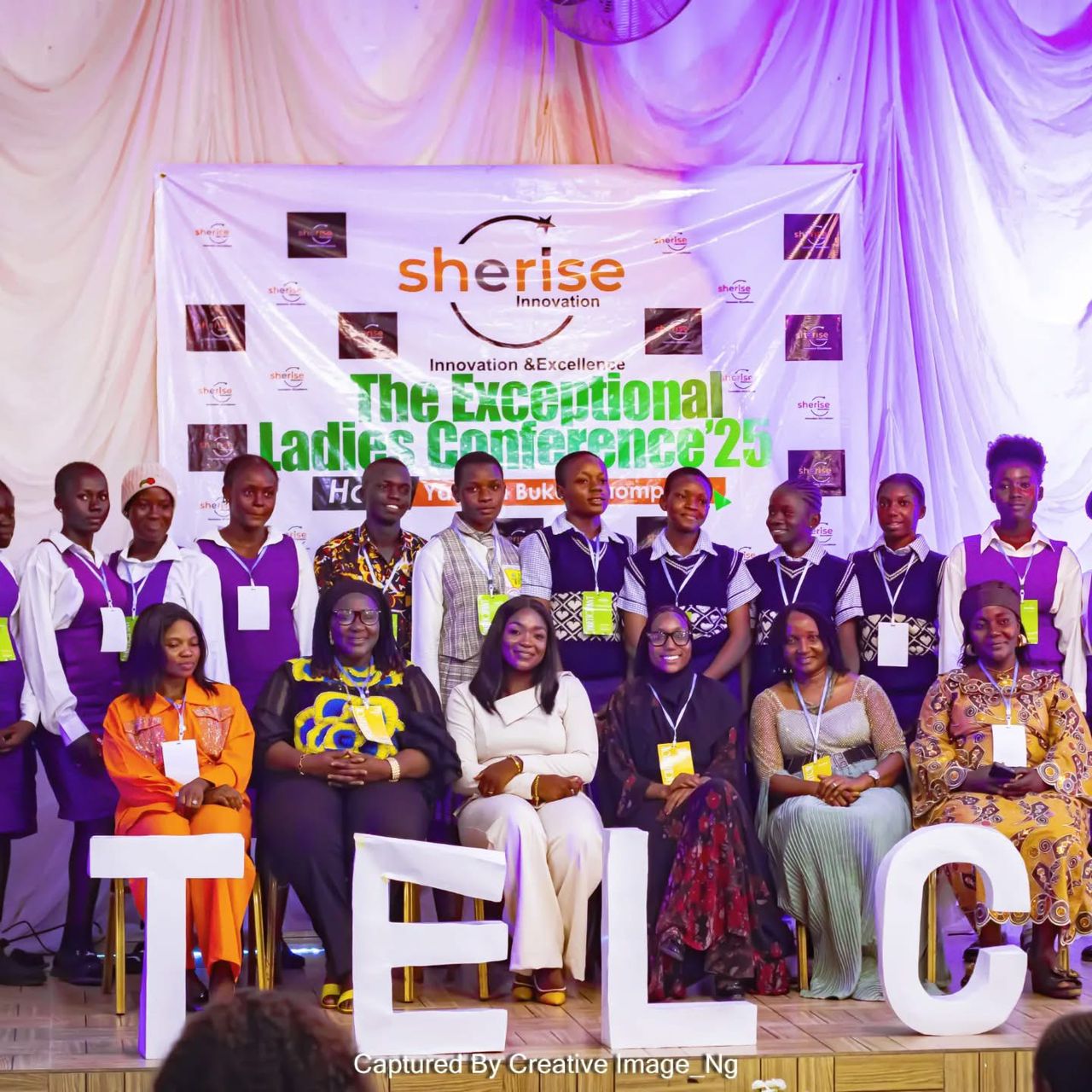 Group of women at a SheRise community event